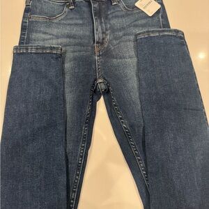 Free people Blue Straight Leg Jeans
